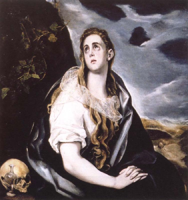 El Greco the repentant magdalen China oil painting art